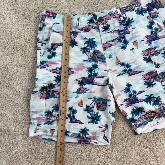 George Mens Swim Trunks 2XL Bathing Suit Board Shorts Swimsuit Surf Hawiian - Picture 4 of 13